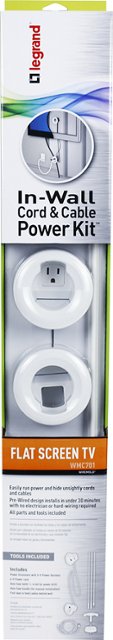 Legrand - In-Wall Power Kit - White - Model:WMC701