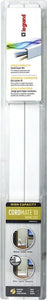 Legrand - CordMate III Cord Cover Kit - White - Model:WMC332