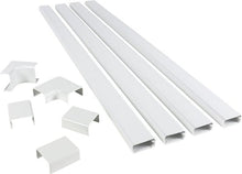 Load image into Gallery viewer, Legrand - CordMate III Cord Cover Kit - White - Model:WMC332
